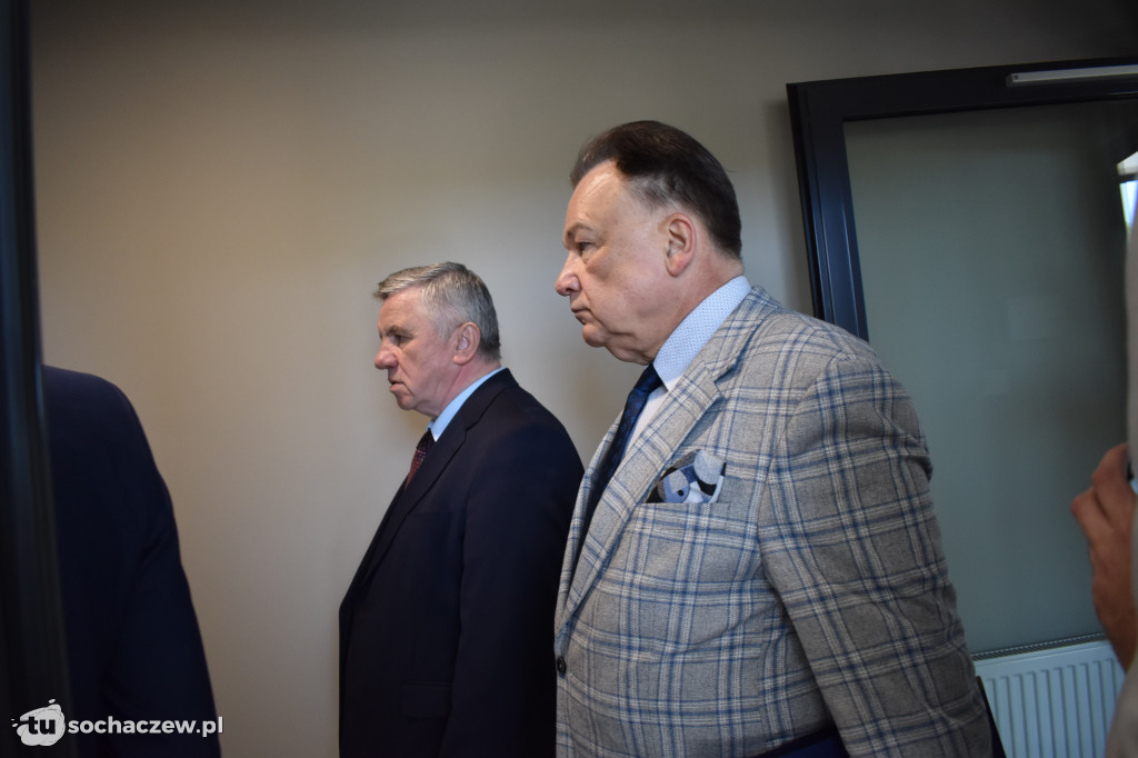 Otwarcie  hali utrzymaniowo-naprawczej w Sochaczewie