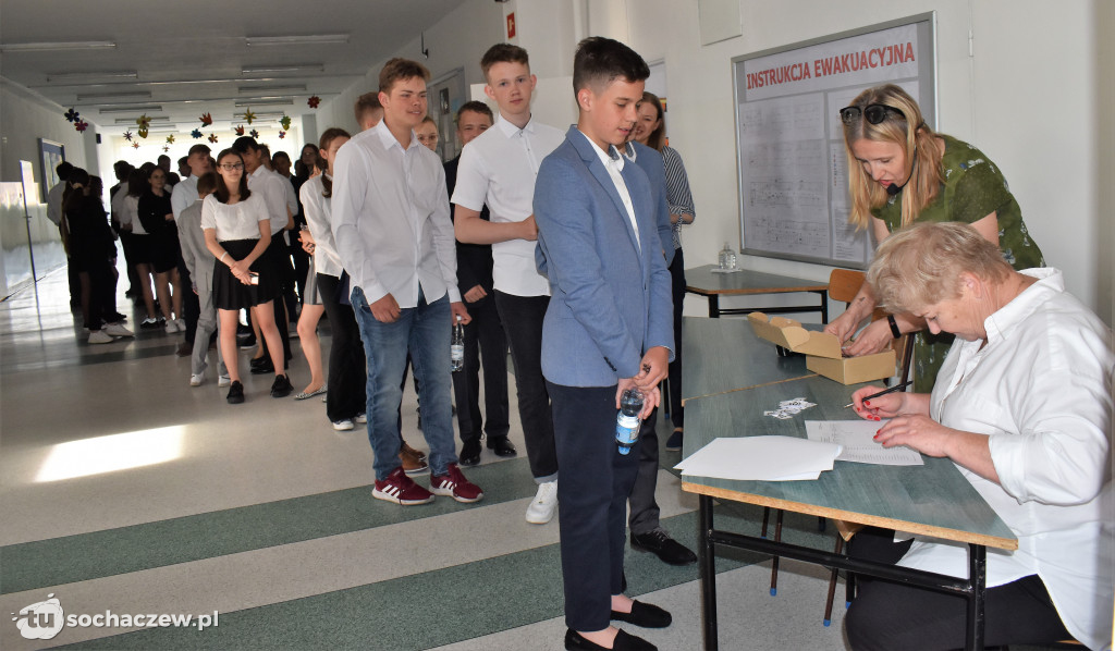 Egzamin ósmoklasisty w Sochaczewie