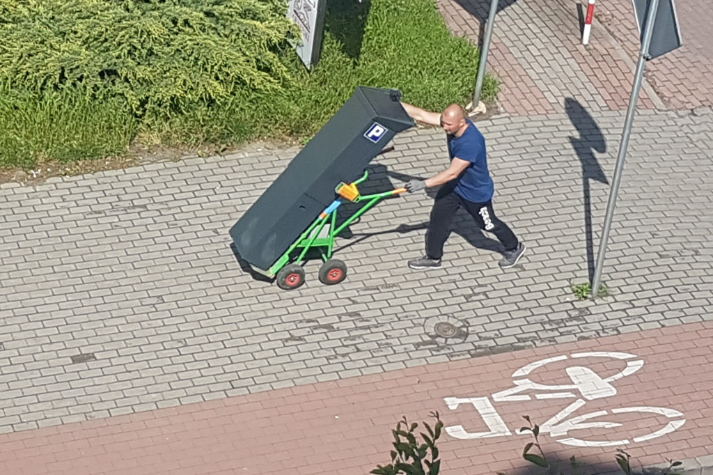 Parkometry w centrum