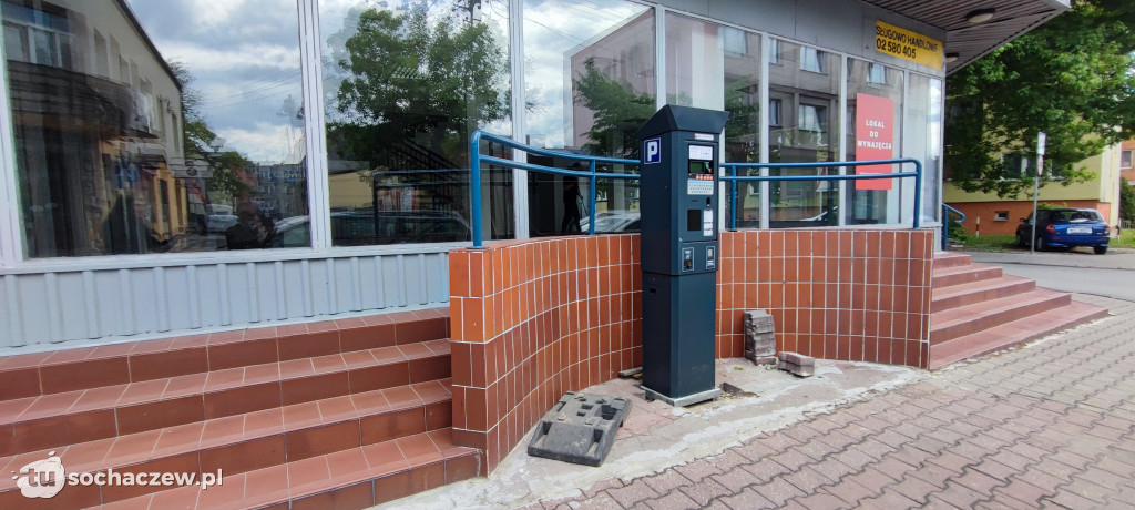 Parkometry w centrum