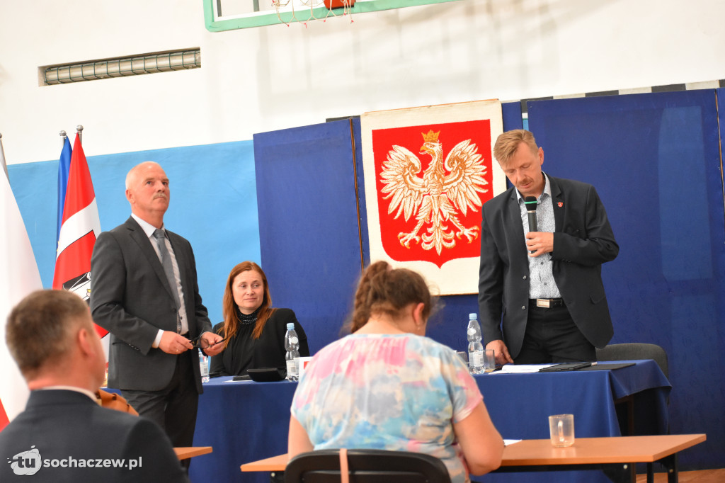 Sesja absolutoryjna w Młodzieszynie