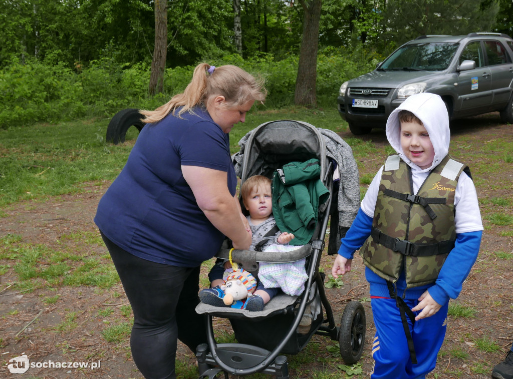 Piknik wędkarski dla dzieci nad Zalewem
