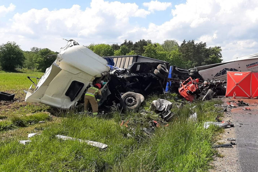 Śmiertelny wypadek na DK 50