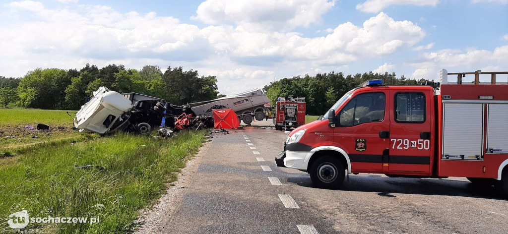 Śmiertelny wypadek na DK 50