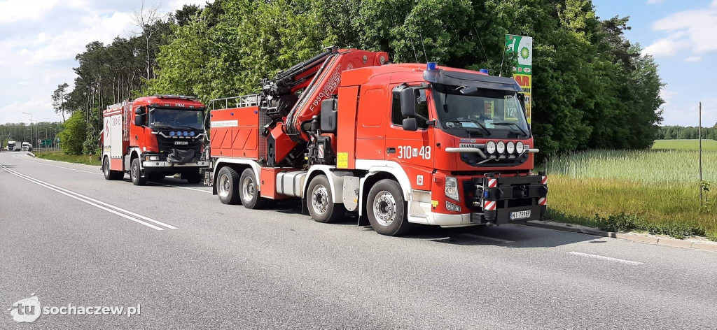 Śmiertelny wypadek na DK 50