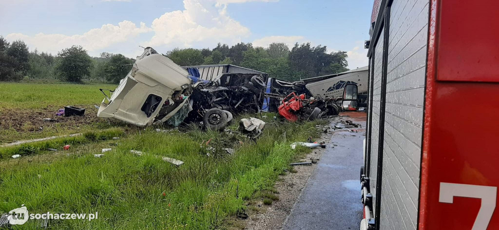Śmiertelny wypadek na DK 50