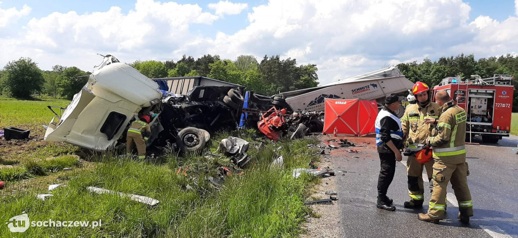 Śmiertelny wypadek na DK 50