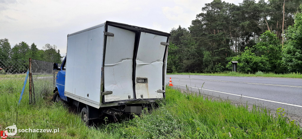 Wypadek na DK 50 w Radziwiłce