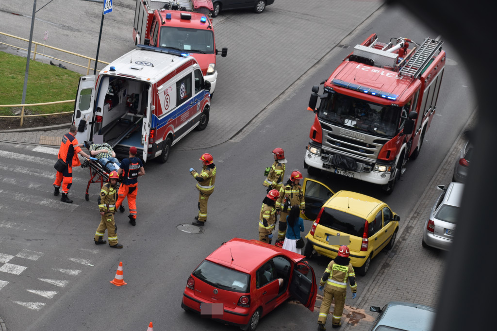 Wypadek na Staszica