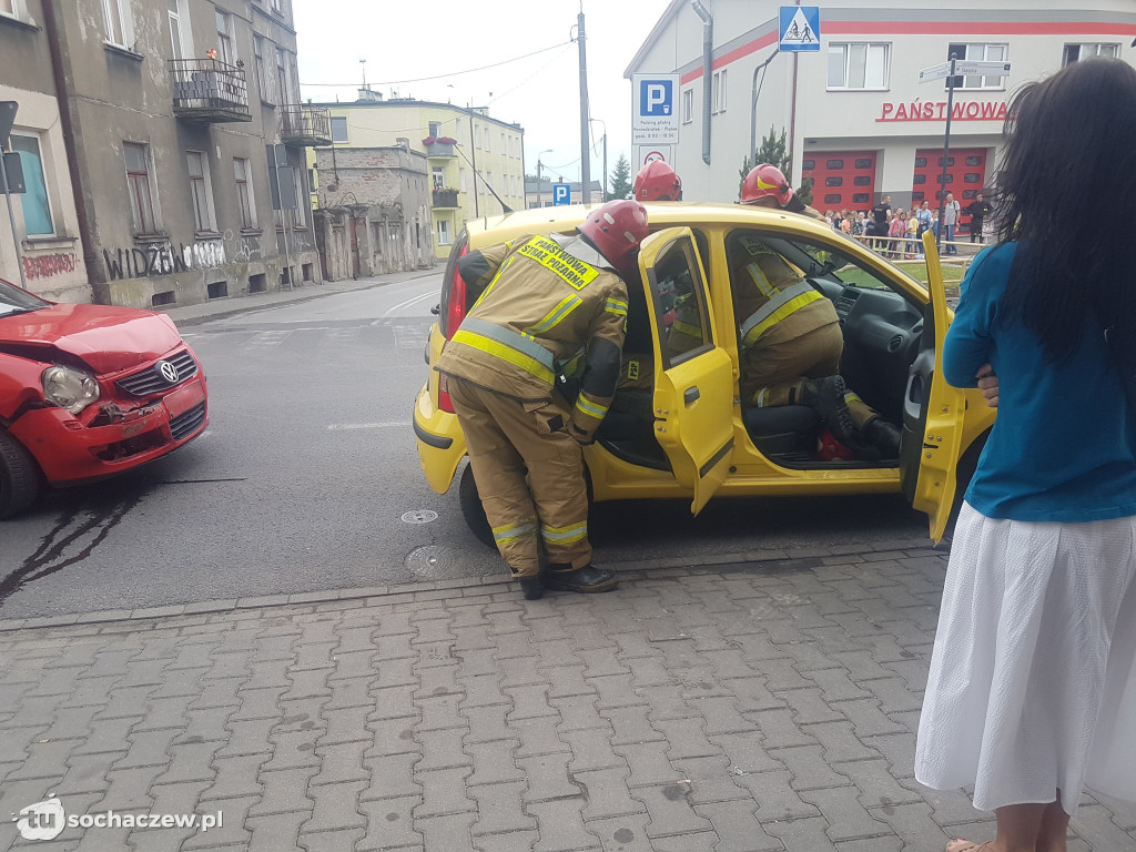 Wypadek na Staszica