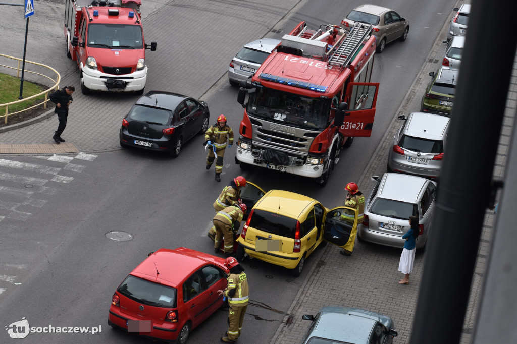 Wypadek na Staszica