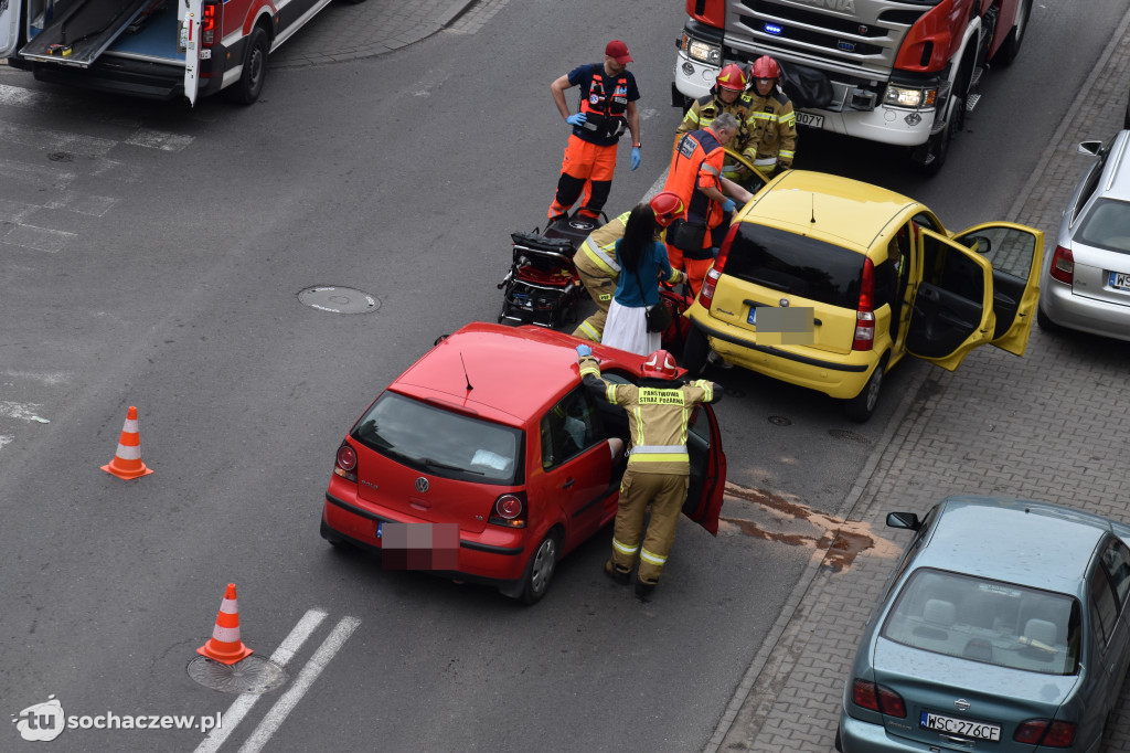 Wypadek na Staszica