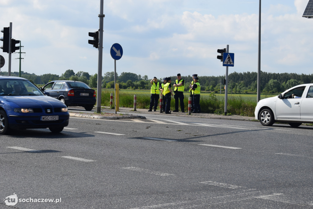 Protest przeciw budowie CPK na DK 92