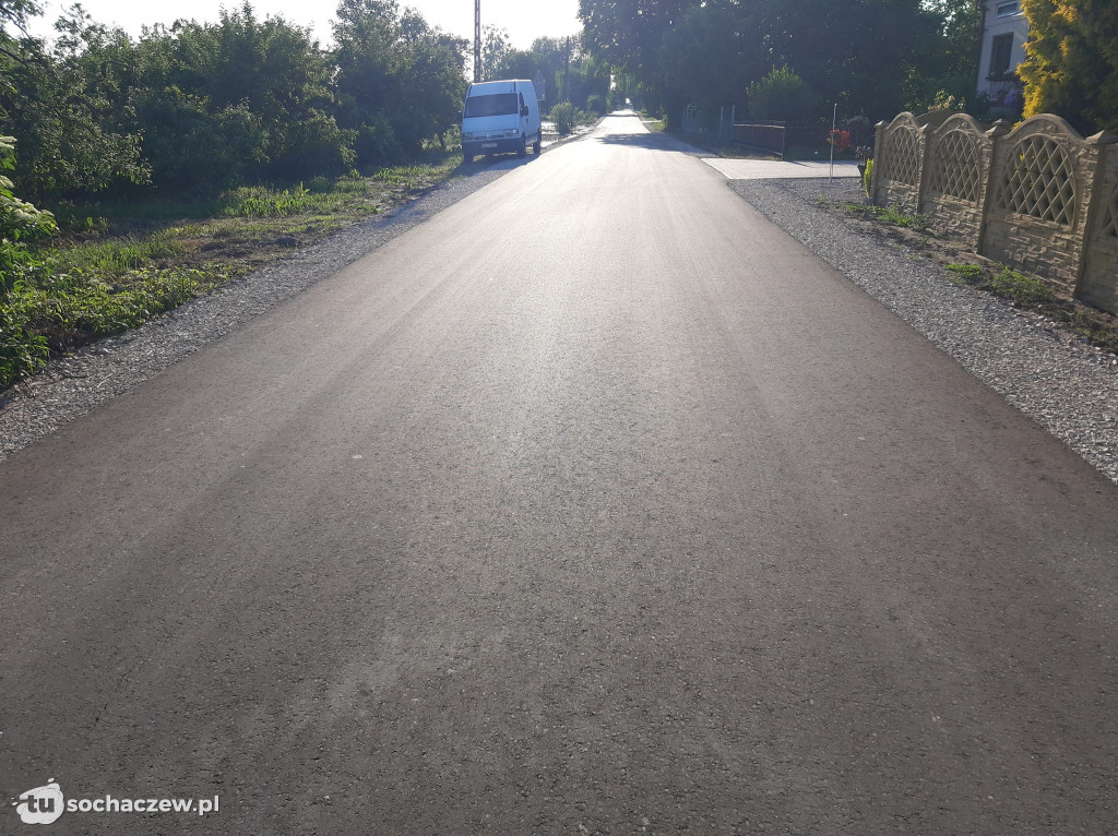 Droga Sarnów - Wężyki otwarta