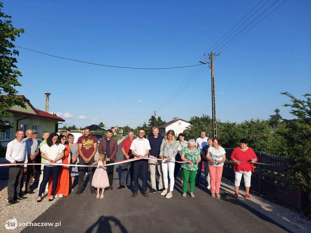 Droga Sarnów - Wężyki otwarta