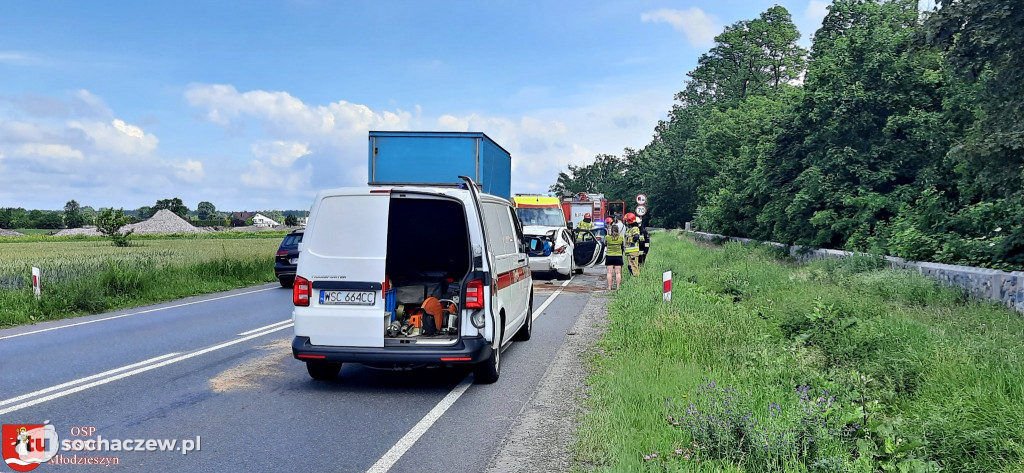 Wypadek w Janowie