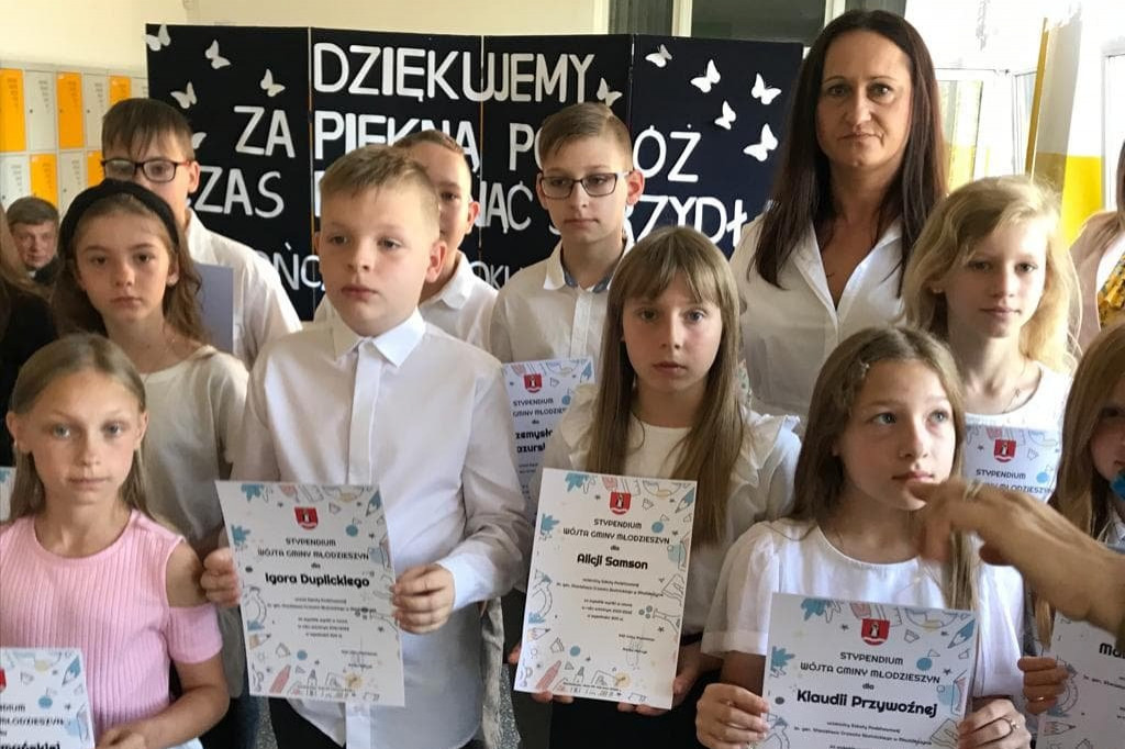 Zakończenie roku w Młodzieszynie