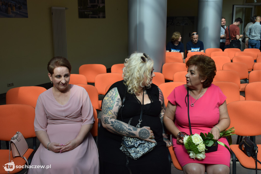 Złoci rugbiści w Kramnicach Miejskich. Spotkanie z władzami Sochaczewa i kibicami