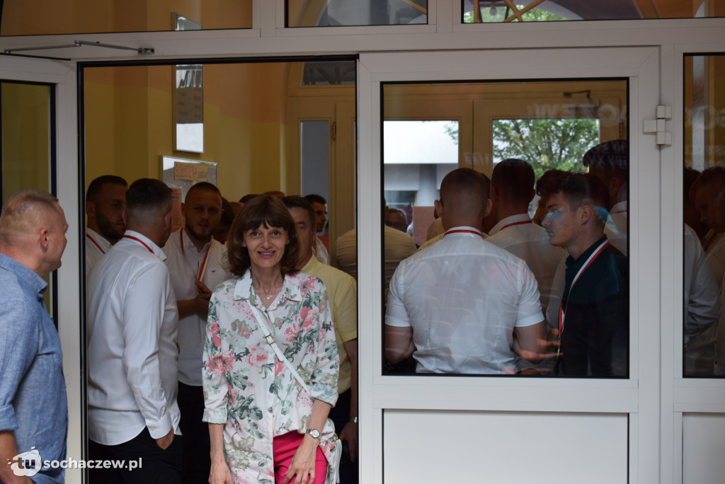 Złoci rugbiści w Kramnicach Miejskich. Spotkanie z władzami Sochaczewa i kibicami