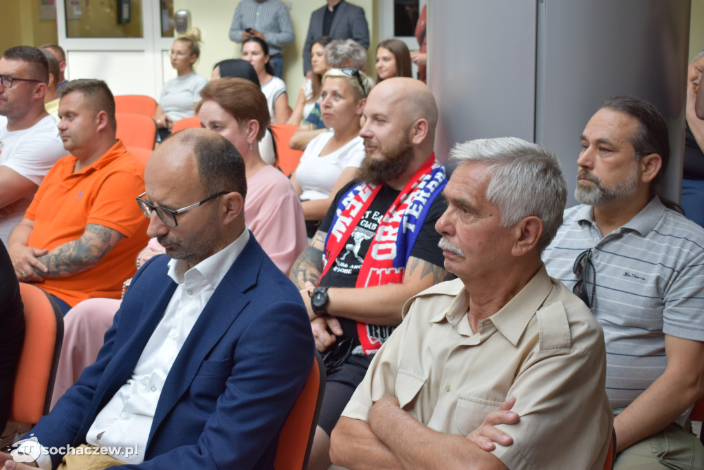 Złoci rugbiści w Kramnicach Miejskich. Spotkanie z władzami Sochaczewa i kibicami