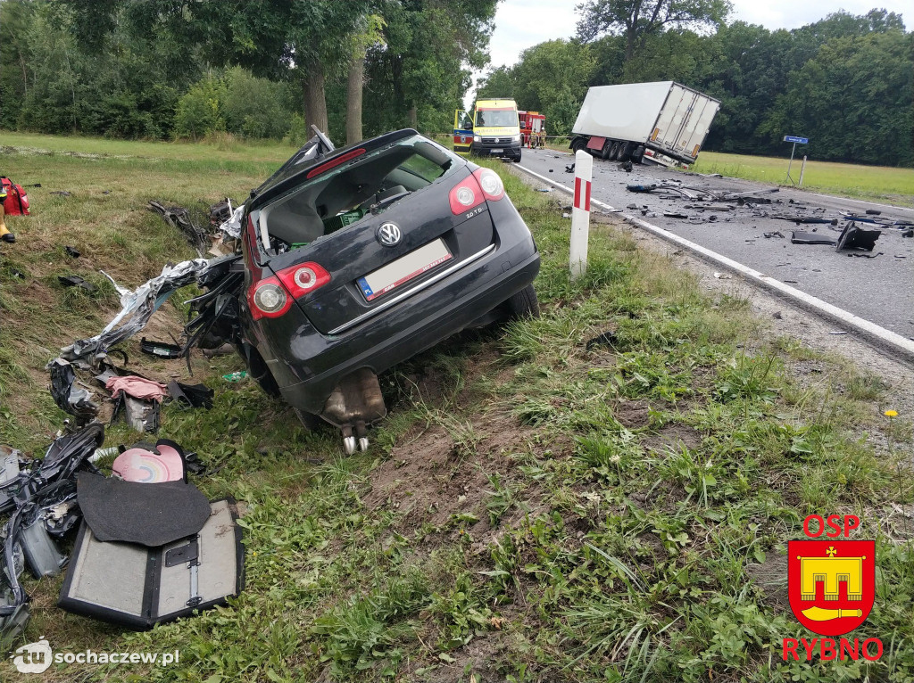 Śmiertelny wypadek w Sarnowie