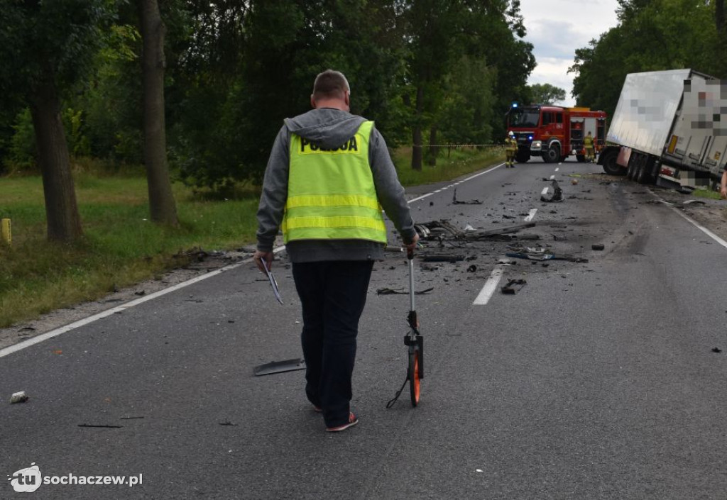 Śmiertelny wypadek w Sarnowie