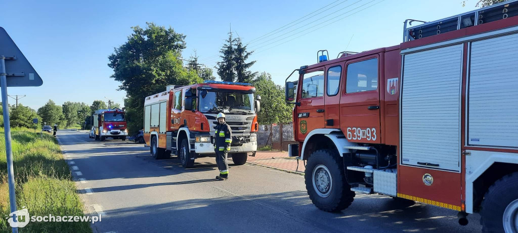 Zderzenie samochodów na Wyszogrodzkiej