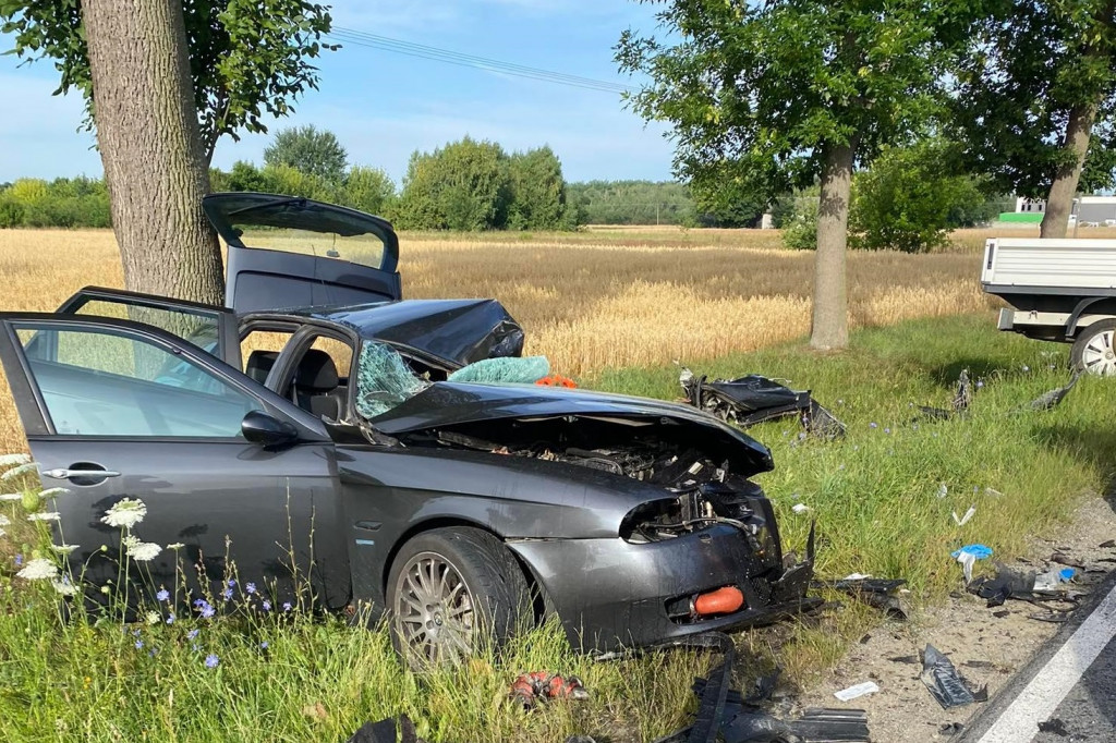 Wypadek w Janowie 18 lipca