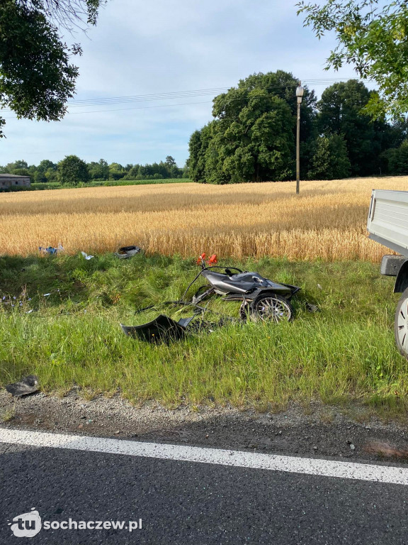 Wypadek w Janowie 18 lipca