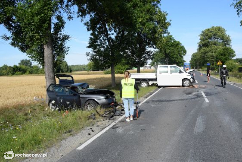 Wypadek w Janowie 18 lipca