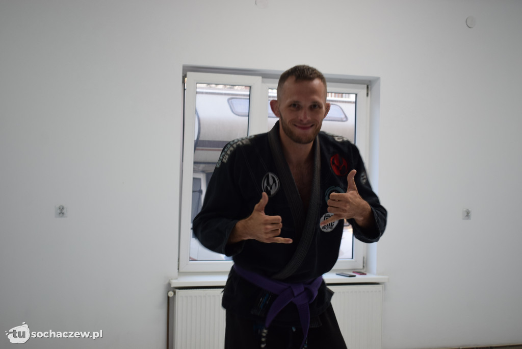 Trening z Mata Leao Jiu Jitsu Sochaczew