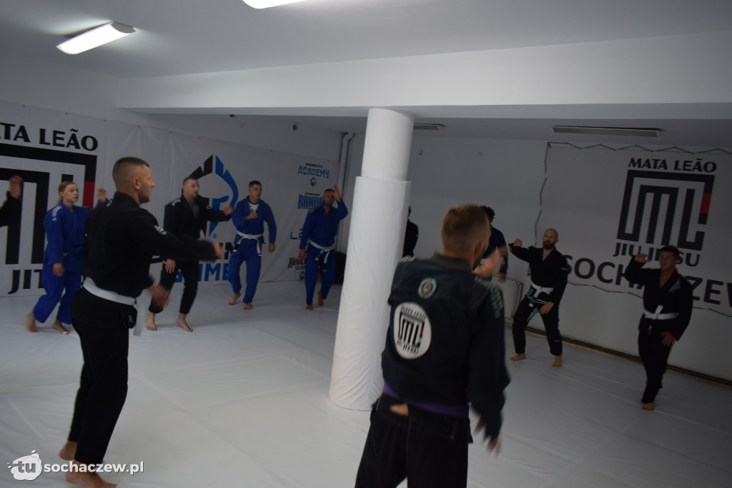 Trening z Mata Leao Jiu Jitsu Sochaczew