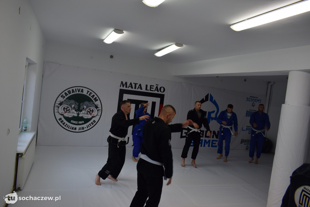 Trening z Mata Leao Jiu Jitsu Sochaczew