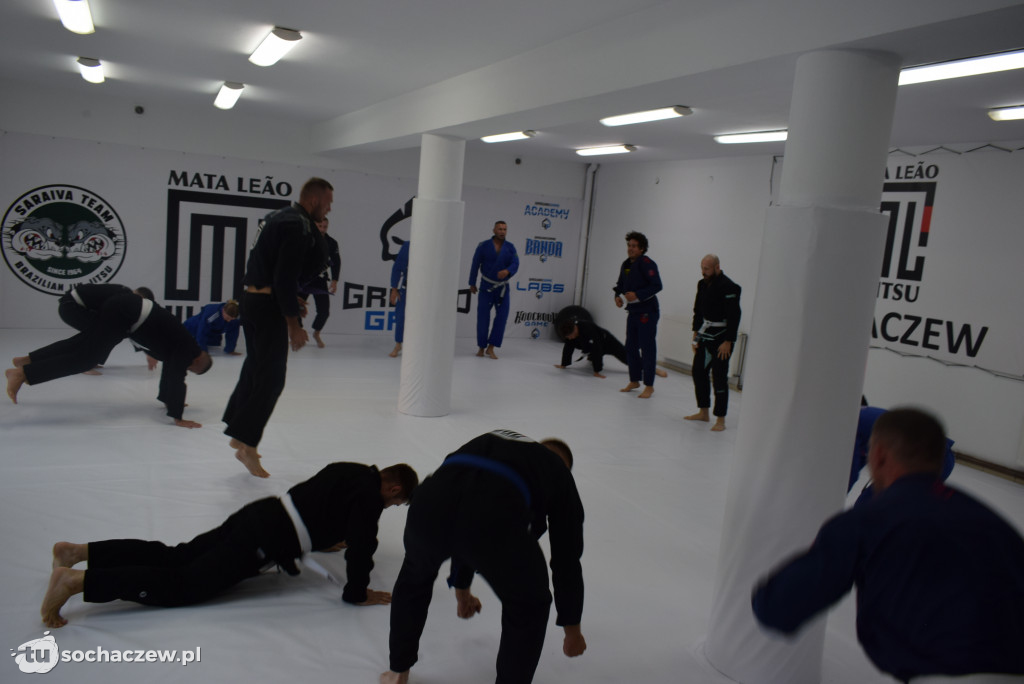 Trening z Mata Leao Jiu Jitsu Sochaczew