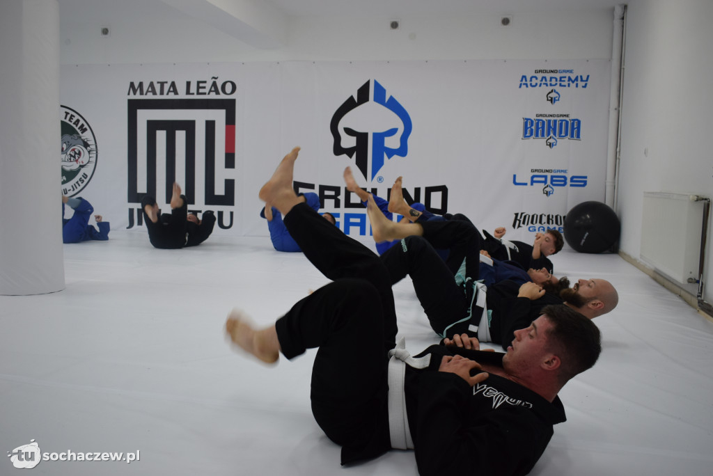 Trening z Mata Leao Jiu Jitsu Sochaczew