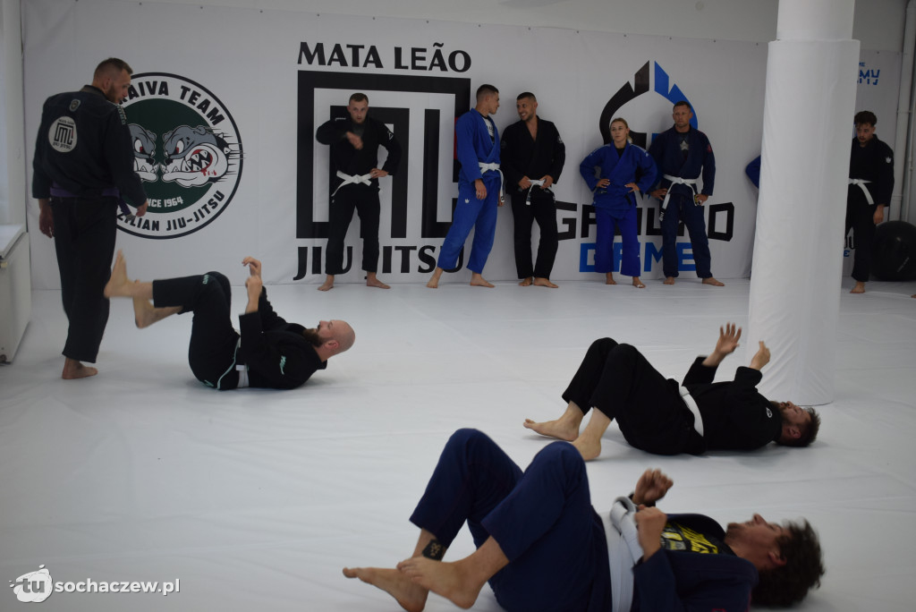 Trening z Mata Leao Jiu Jitsu Sochaczew