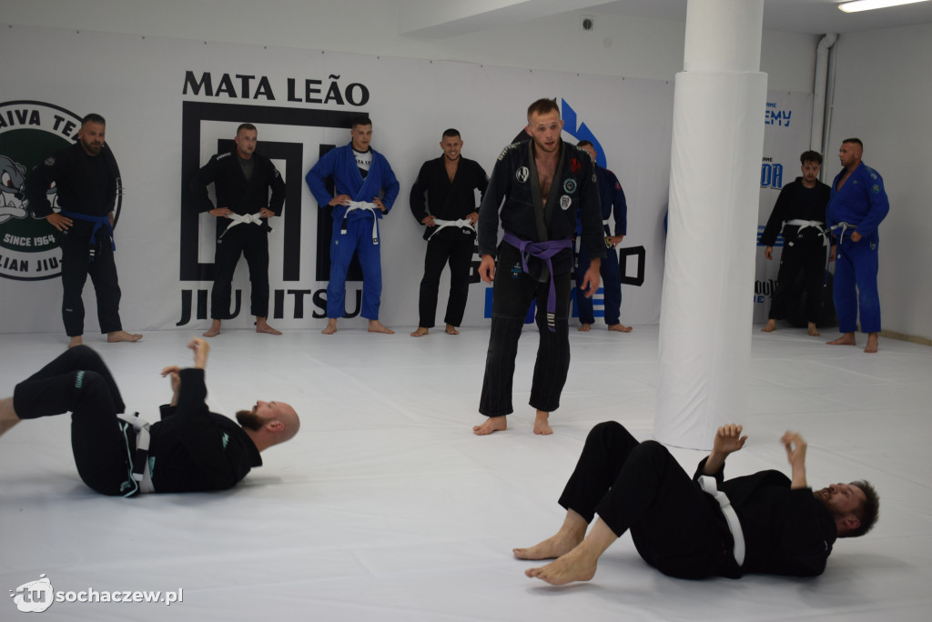 Trening z Mata Leao Jiu Jitsu Sochaczew