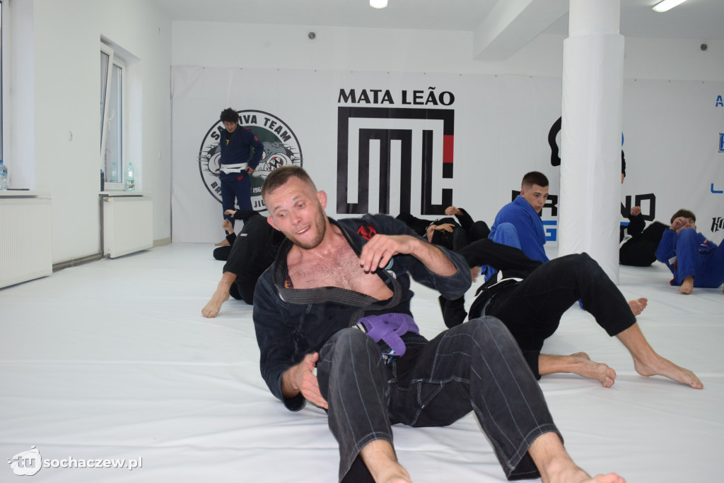 Trening z Mata Leao Jiu Jitsu Sochaczew