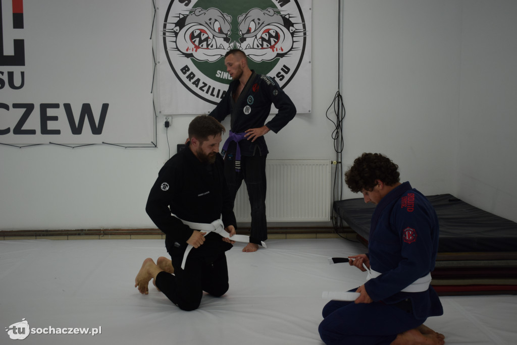 Trening z Mata Leao Jiu Jitsu Sochaczew