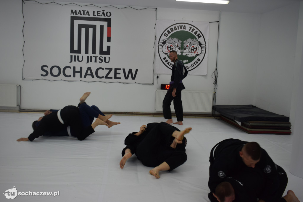 Trening z Mata Leao Jiu Jitsu Sochaczew