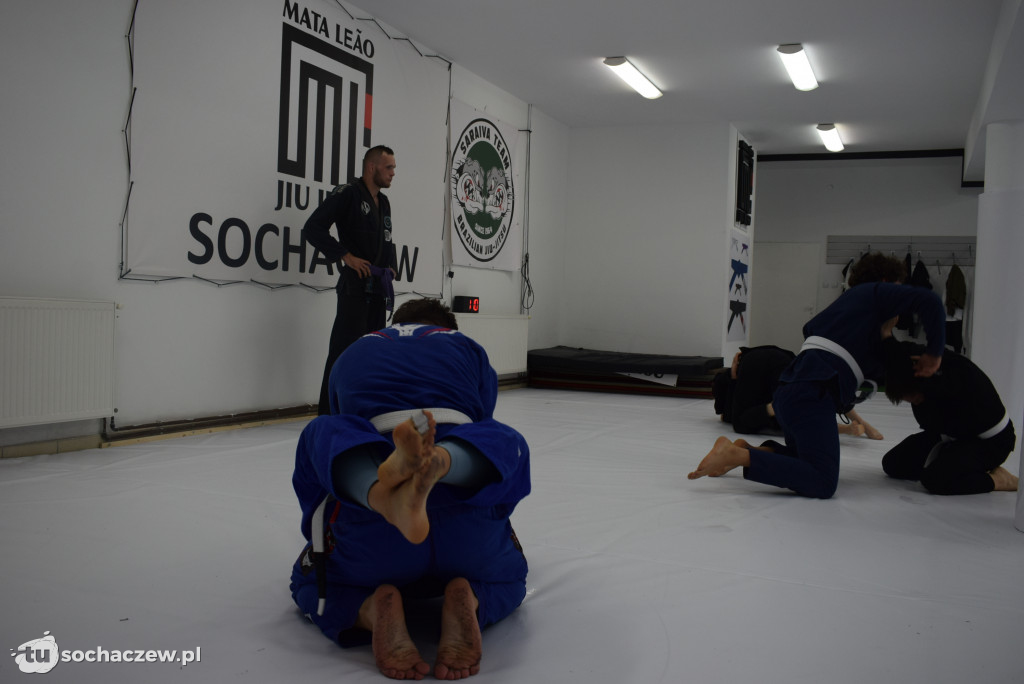 Trening z Mata Leao Jiu Jitsu Sochaczew