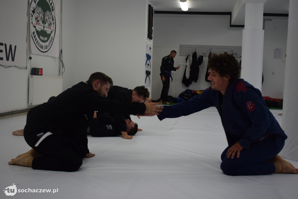 Trening z Mata Leao Jiu Jitsu Sochaczew