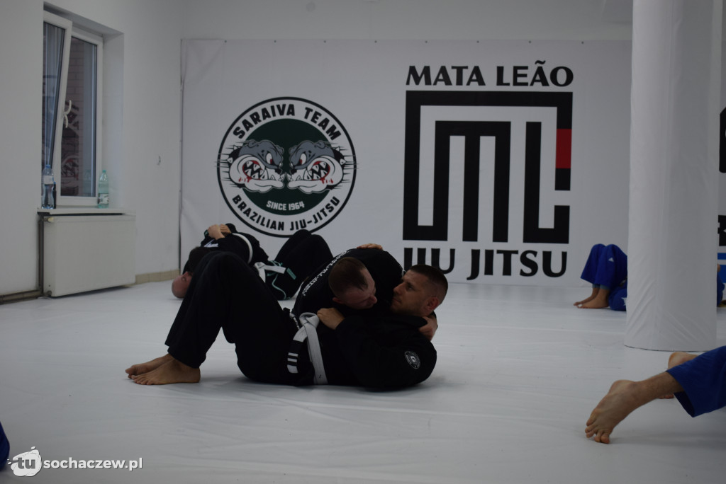 Trening z Mata Leao Jiu Jitsu Sochaczew