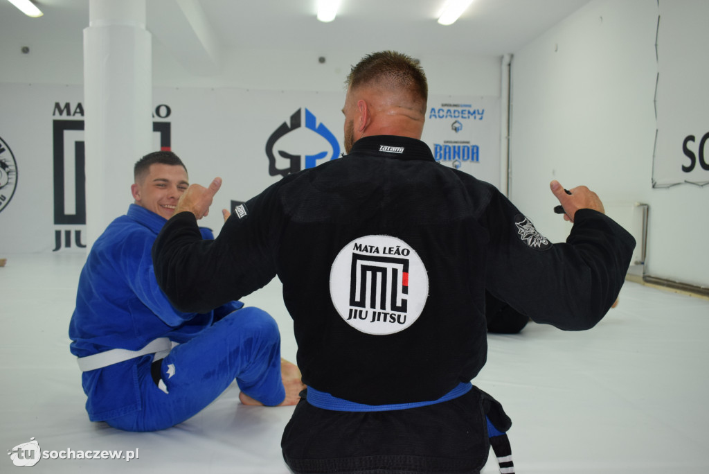 Trening z Mata Leao Jiu Jitsu Sochaczew