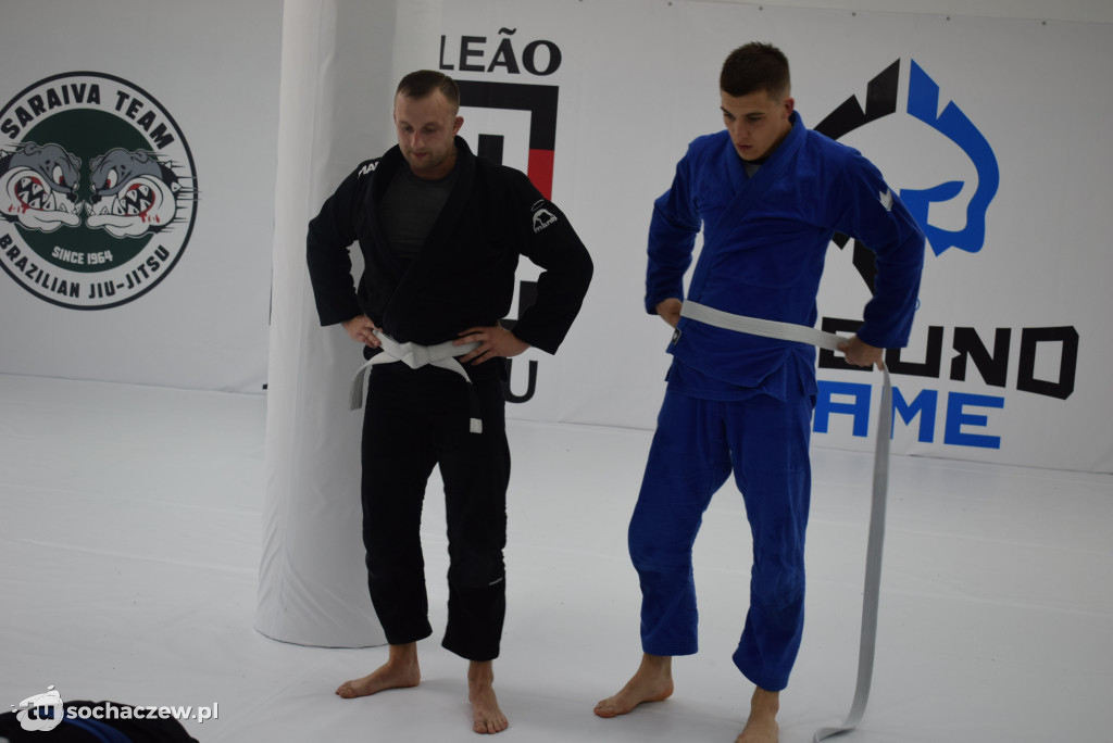 Trening z Mata Leao Jiu Jitsu Sochaczew