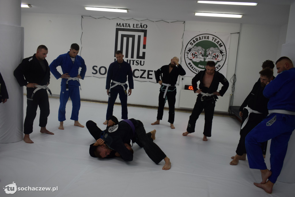 Trening z Mata Leao Jiu Jitsu Sochaczew