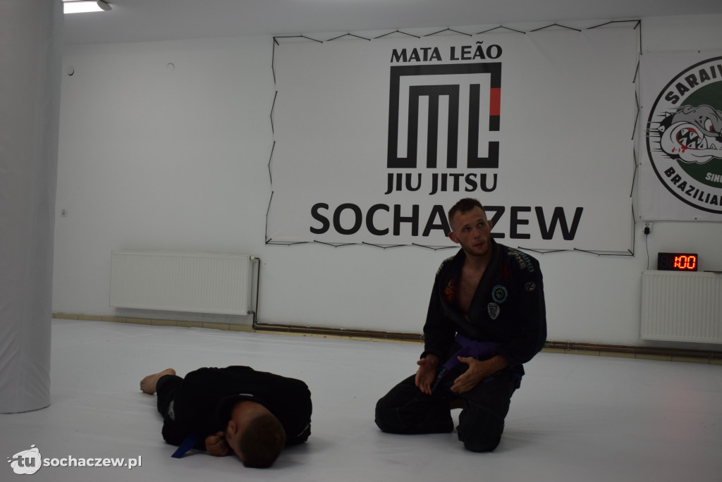 Trening z Mata Leao Jiu Jitsu Sochaczew