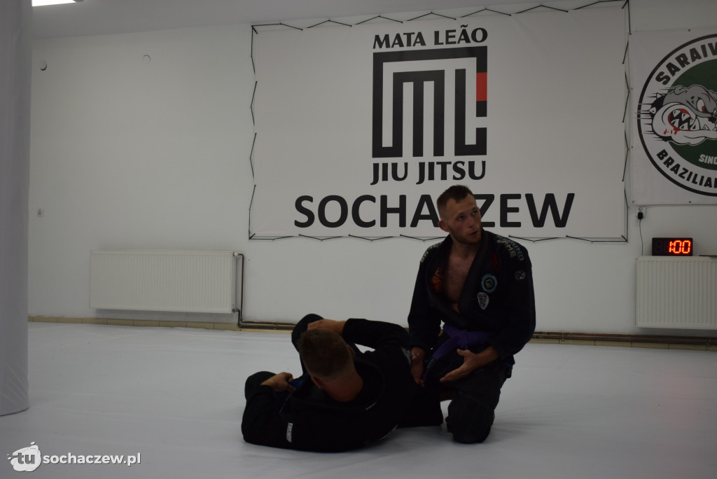 Trening z Mata Leao Jiu Jitsu Sochaczew