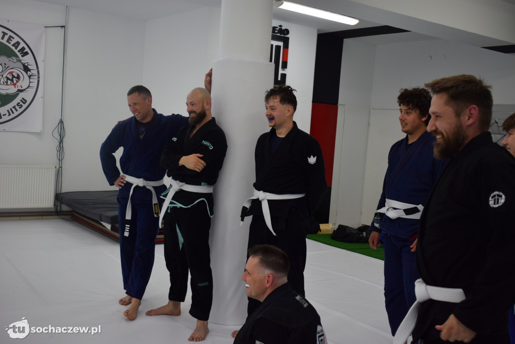 Trening z Mata Leao Jiu Jitsu Sochaczew