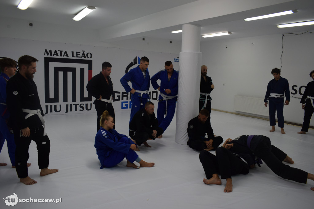 Trening z Mata Leao Jiu Jitsu Sochaczew